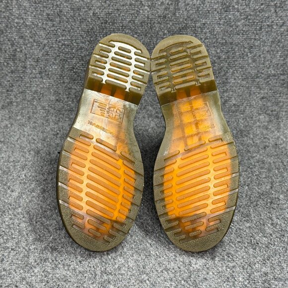 Dr. Martens 1460 Boots Women's Black Patent Leather Lace Up Retro Combat Moto - Picture 11 of 14